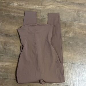 SKIMS Mauve Brown Strapless Jumpsuit